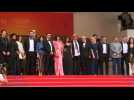 Suleiman on red carpet before "It must be heaven" screening - Label : AFPTV - First images - Category : News