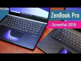 Asus ZenBook Pro (2018) with ScreenPad hands-on review