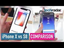 IPhone X Vs Samsung Galaxy S8 pratik karşılaştırma