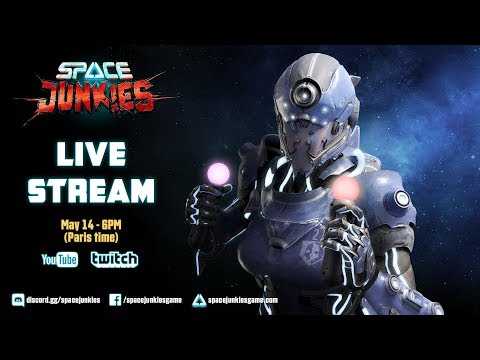 Space Junkies: LIVESTREAM - PS MOVE &amp; Smooth Rotation | Ubisoft