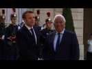 French President Macron welcomes Portuguese PM Costa