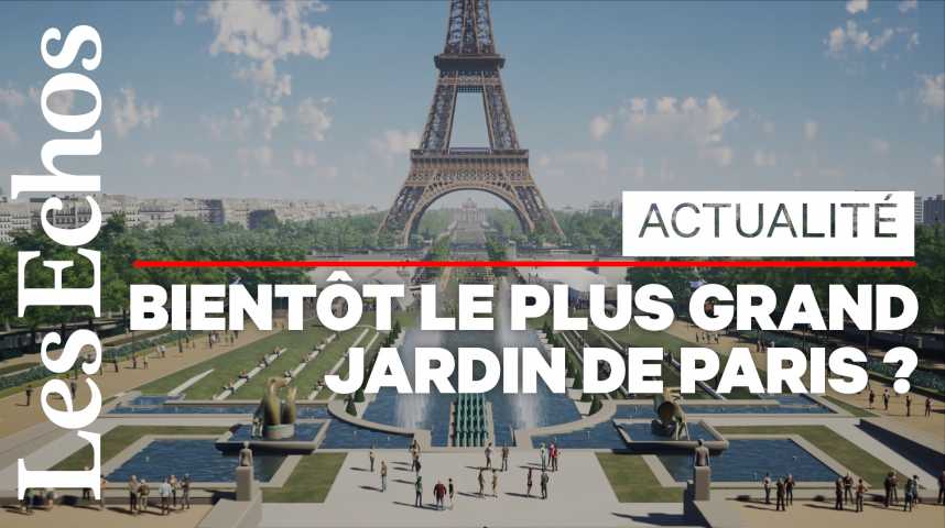 Illustration pour la vidéo Un nouveau poumon vert pour le cœur de Paris
