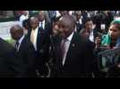 Ramaphosa, deputies arrive at new parliament in Cape Town - Label : AFPTV - First images - Category : News