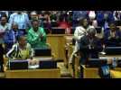 S.Africa lawmakers re-elect Cyril Ramaphosa as president