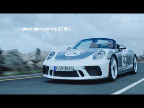Pure Porsche - open-top two-seater for unfiltered driving experiences