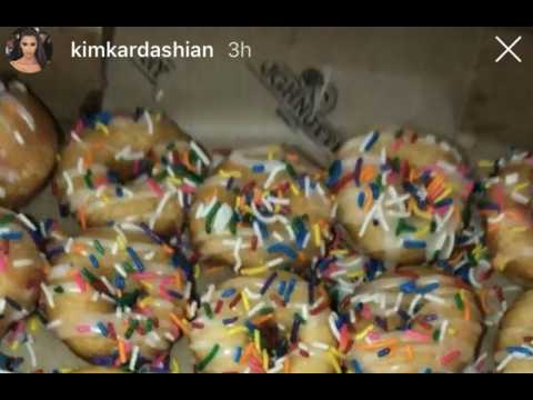 Kim Kardashian West devours huge box of doughnuts morning after Met Gala