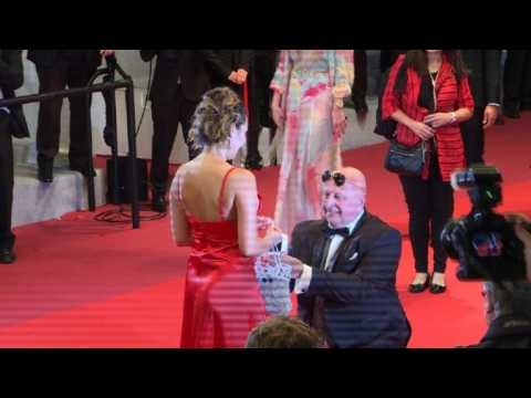 She said yes! Love steals the spotlight on Cannes red carpet