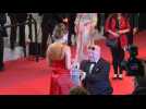 She said yes! Love steals the spotlight on Cannes red carpet