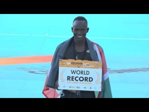 Kandie, new world record in half marathon