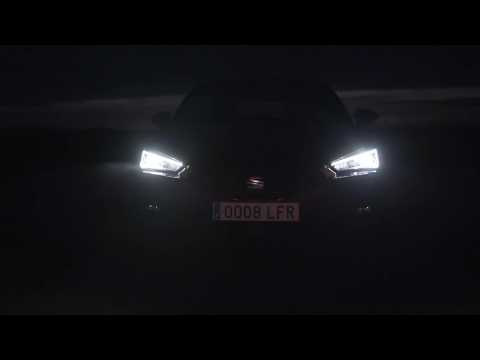 800 hours in pitch darkness to test the lights of the SEAT Leon