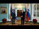 Pompeo welcomes Slovenian FM Logar to the State Department - Label : AFPTV - First images - Category : News