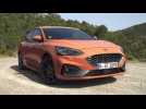 The new Ford Focus ST Design in Orange Fury
