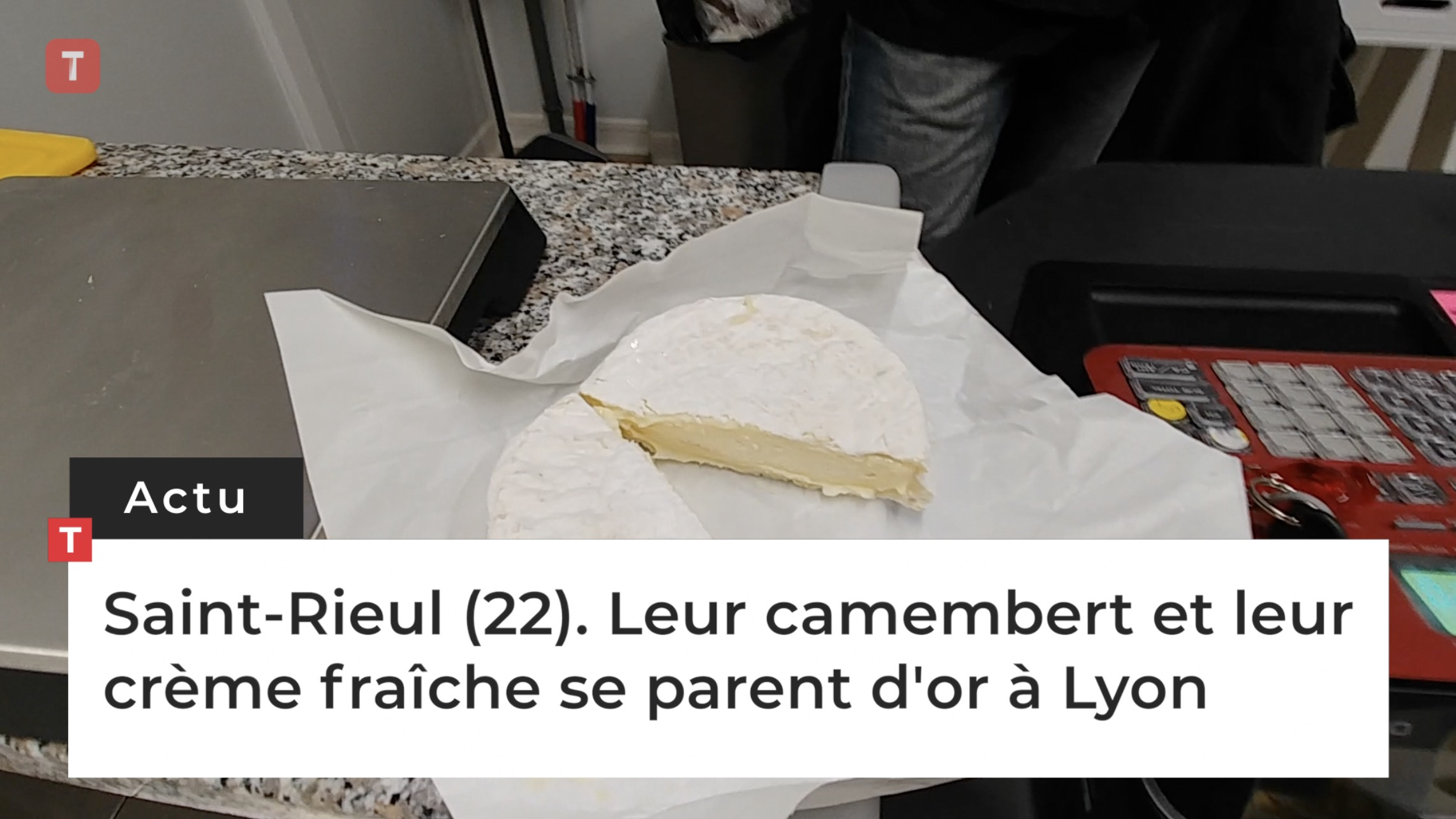 Saint-Rieul (22). Leur camembert et leur crème fraîche se parent d'or à Lyon (Le Télégramme)