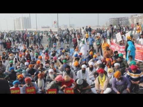 Farmers across India protest against farm reforms
