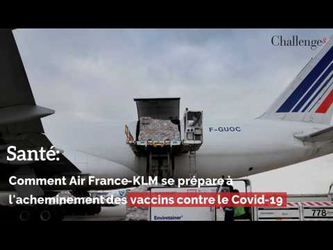 Santé: Comment Air France-KLM se prépare à l'acheminement des vaccins contre le Covid-19