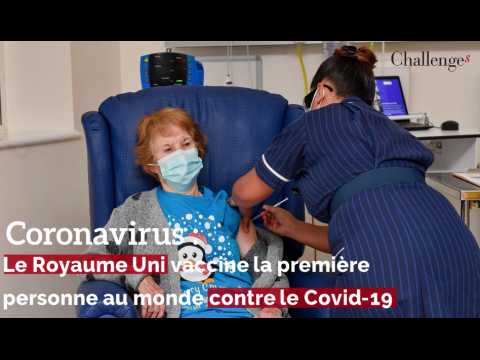 Coronavirus : Le Royaume-Uni vaccine la première personne au monde contre le Covid-19