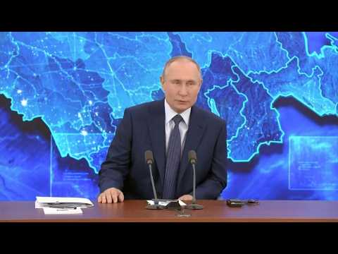 Putin's annual press conference starts