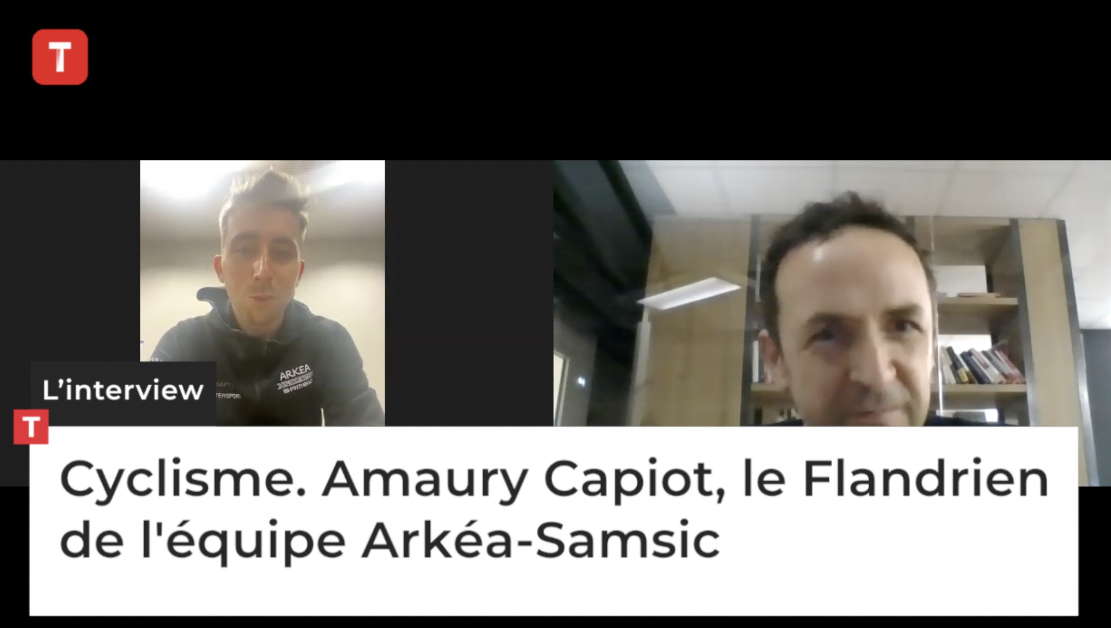 Cyclisme. Amaury Capiot, le Flandrien de l'équipe Arkéa-Samsic (Le Télégramme)