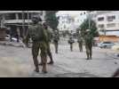 Clashes between Israeli soldiers and protesters in Hebron