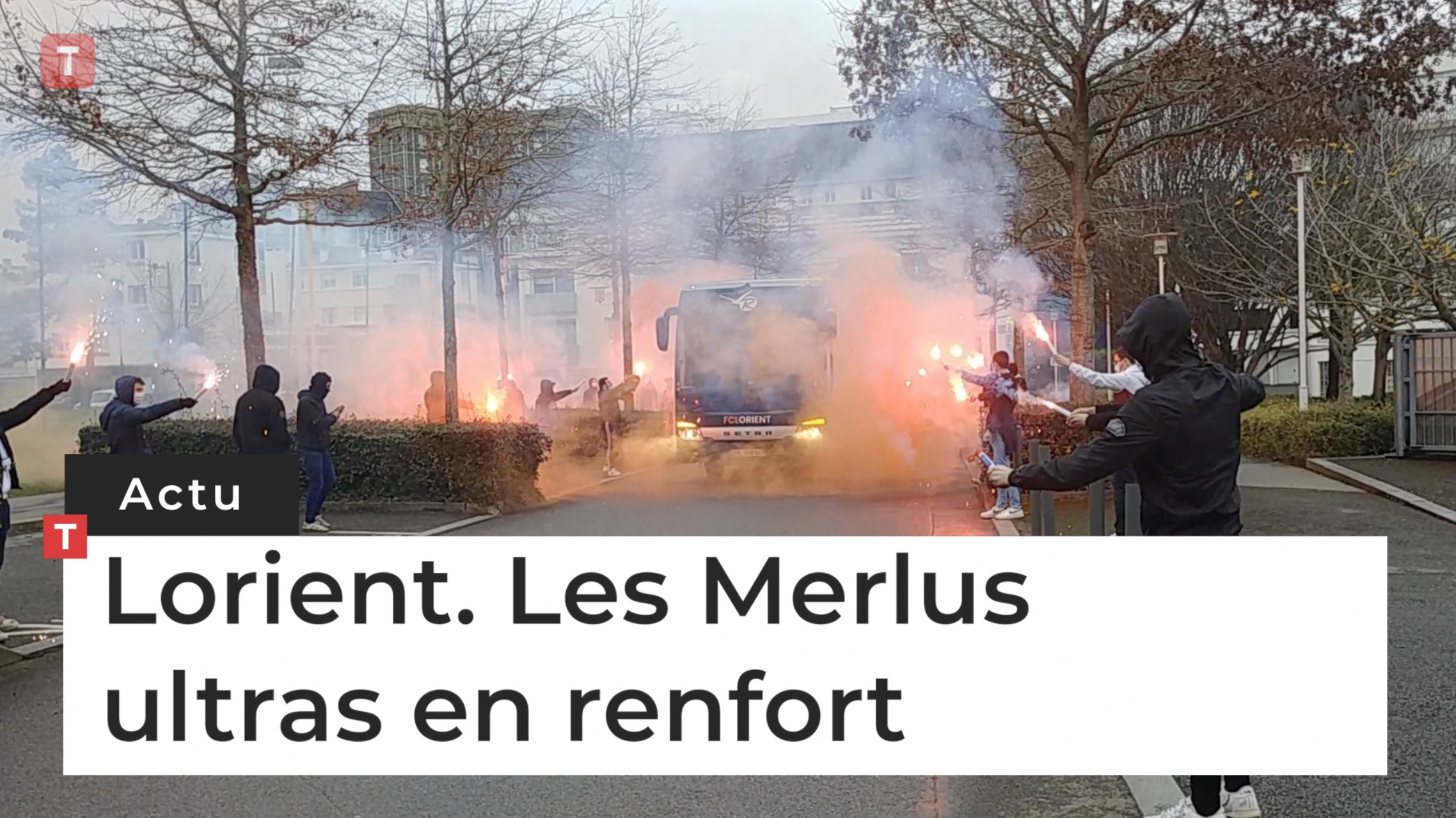 Lorient. Les Merlus ultras en renfort (Le Télégramme)