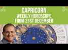 Capricorn Weekly Horoscope from 21st December 2020