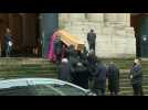 Pre-funeral church ceremony for French 'tough guy' actor Claude Brasseur
