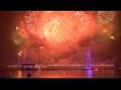 Egypt kicks off new year with dazzling fireworks