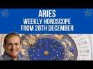 Aries Weekly Horoscope from 28th December 2020