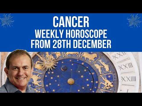 Cancer Weekly Horoscope from 28th December 2020