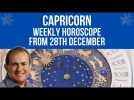 Capricorn Weekly Horoscope from 28th December 2020