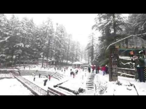 Himachal Pradesh registers heavy snowfall due to cold wave