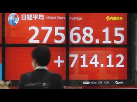 Stocks in Japan hit 30-year high