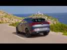 The new CUPRA Formentor in Petrol Blue Driving Video