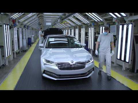 Production at the state-of-the-art ŠKODA AUTO Kvasiny plant