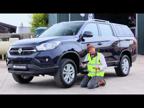 SsangYong – Changing a tyre