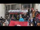 Dozens protest in Tunis on occasion of 10th anniversary of revolution