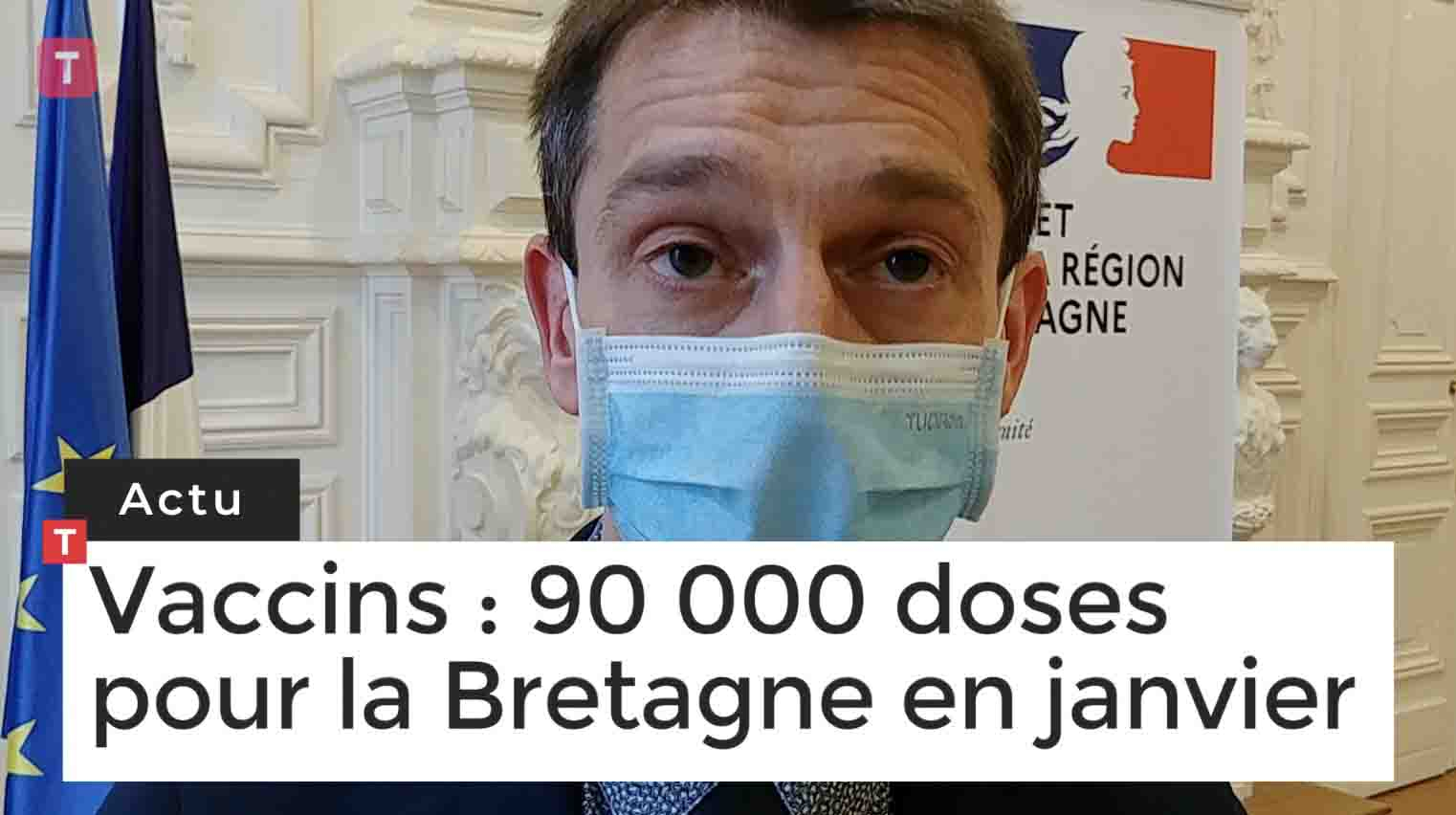 Vaccins. 90 000 doses pour la Bretagne en janvier (Le Télégramme)
