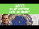 Cancer Weekly Horoscope from 18th January 2021