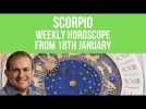 Scorpio Weekly Horoscope from 18th January 2021