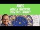 Aries Weekly Horoscope from 18th January 2021