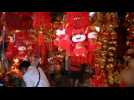 Lunar New Year shopping begins in Thailand