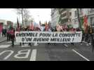 Protesters rally for employment in French city of Lyon - Label : AFPTV - First images - Category : News