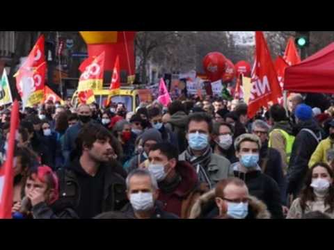 French union calls for protest over coronavirus crisis