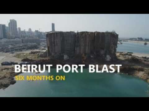 Beirut port six months after the explosion