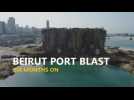 Beirut port six months after the explosion