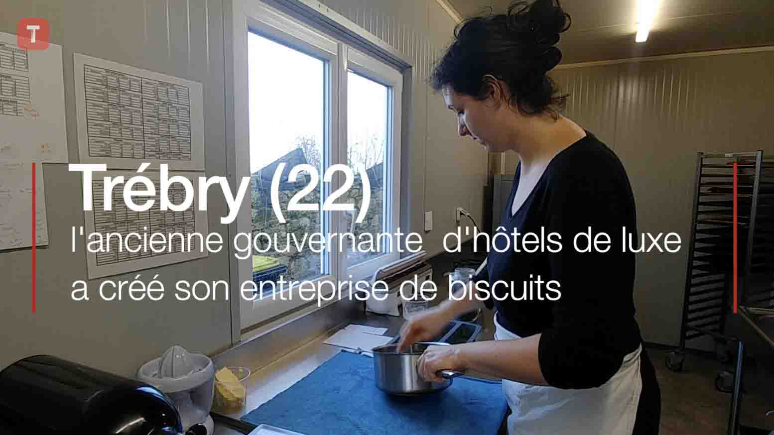Trébry (22). L'ancienne gouvernante  d'hôtels de luxe a créé son entreprise de biscuits (Le Télégramme)