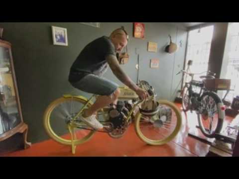 South African company builds motorized bicycles