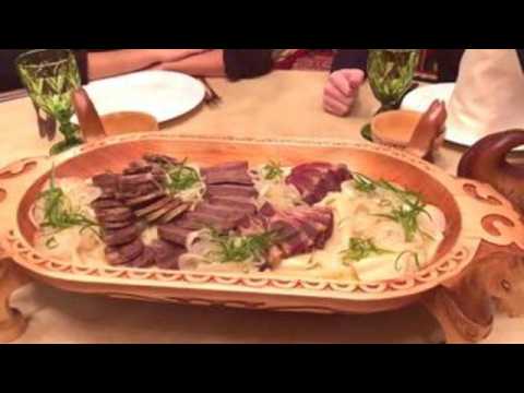 Horse meat, a delicacy on the Kazakh table