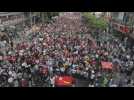 Myanmar junta blocks internet countrywide as thousands protest military coup