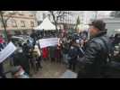 Protests in Ukraine against price increase in  gas